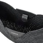 Borsa Loewe Swing media in rafia e pelle ASWISWSX09 1100 LOEWE 