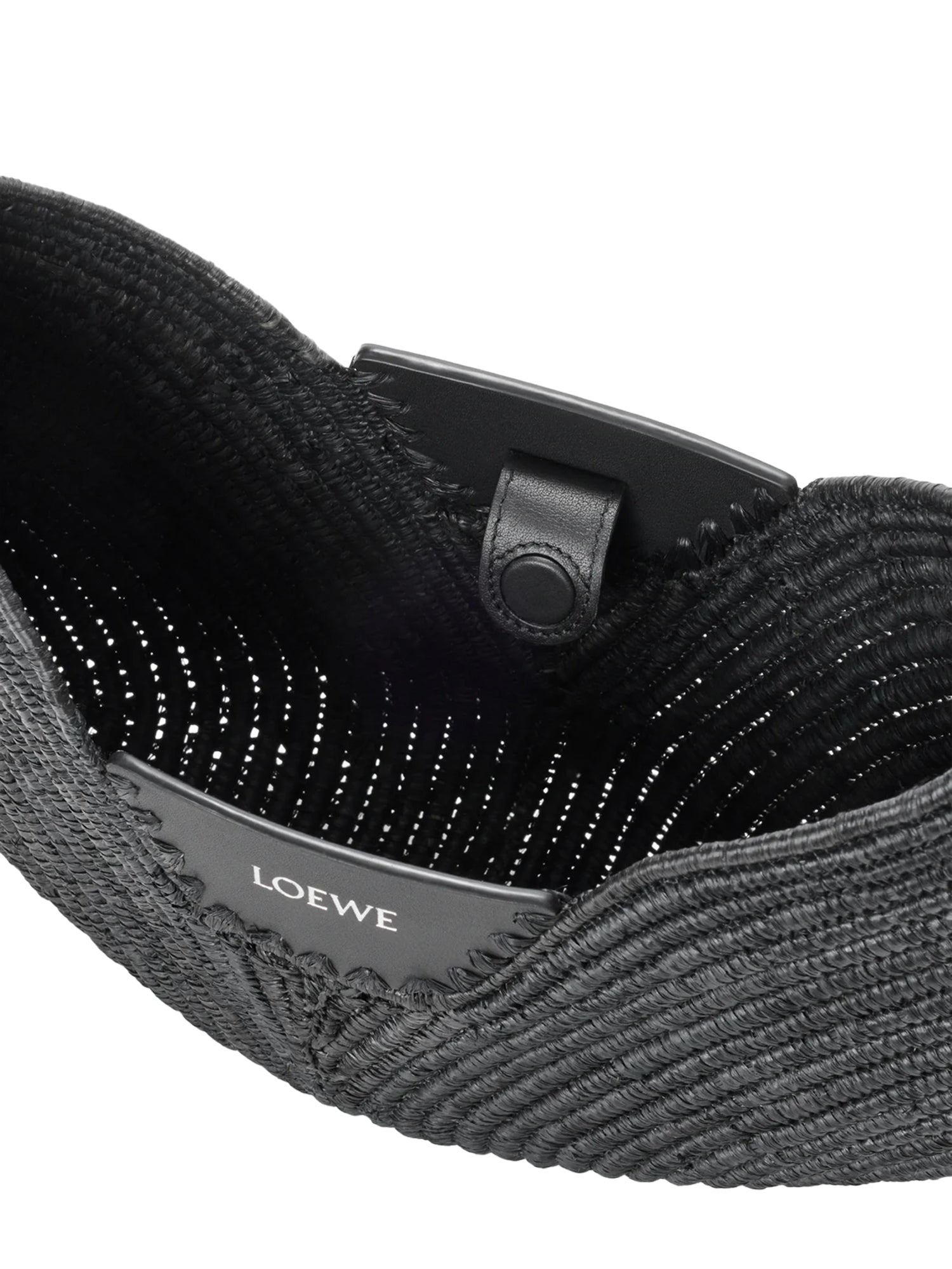 Borsa Loewe Swing media in rafia e pelle ASWISWSX09 1100 LOEWE 
