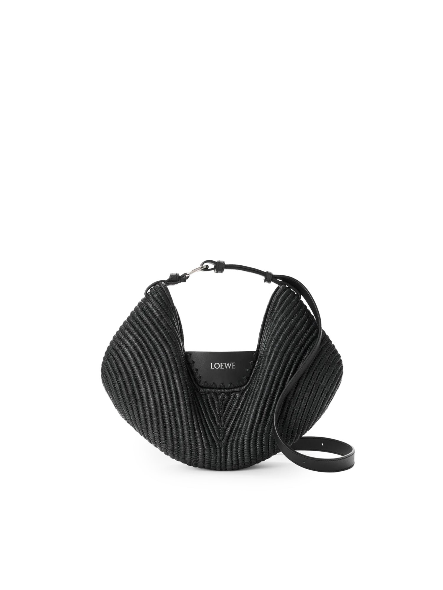 Borsa Loewe Swing media in rafia e pelle ASWISWSX09 1100 LOEWE 