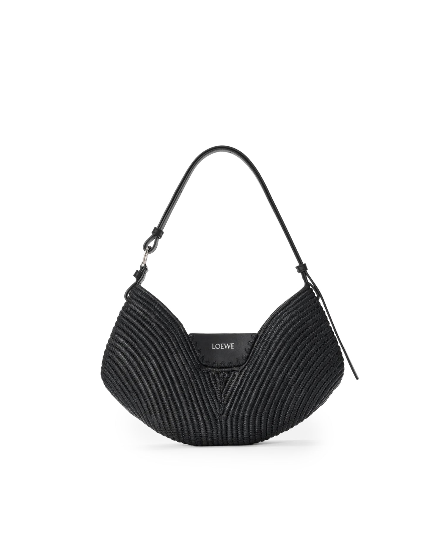 Borsa Loewe Swing media in rafia e pelle ASWISWSX09 1100 LOEWE 