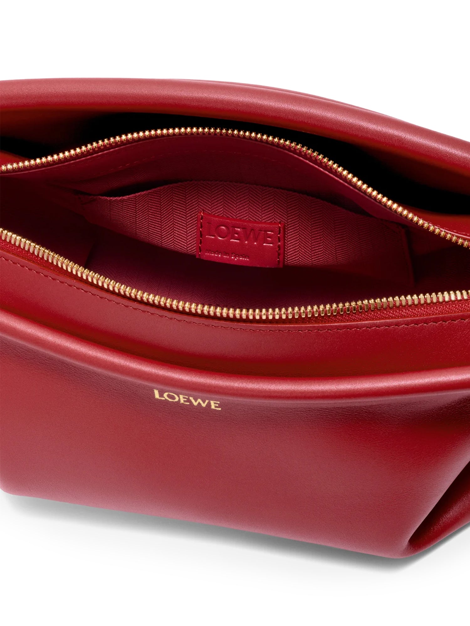 Borsa Whisker piccola in pelle di vitello smaltata ATBBTBBX01 0241 LOEWE 