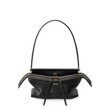 Borsa Whisker piccola in pelle di vitello smaltata ATBBTBBX01 1100 LOEWE 