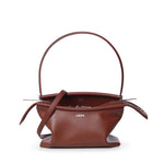Borsa Whisker piccola in pelle di vitello smaltata ATBBTBBX01 3200 LOEWE 