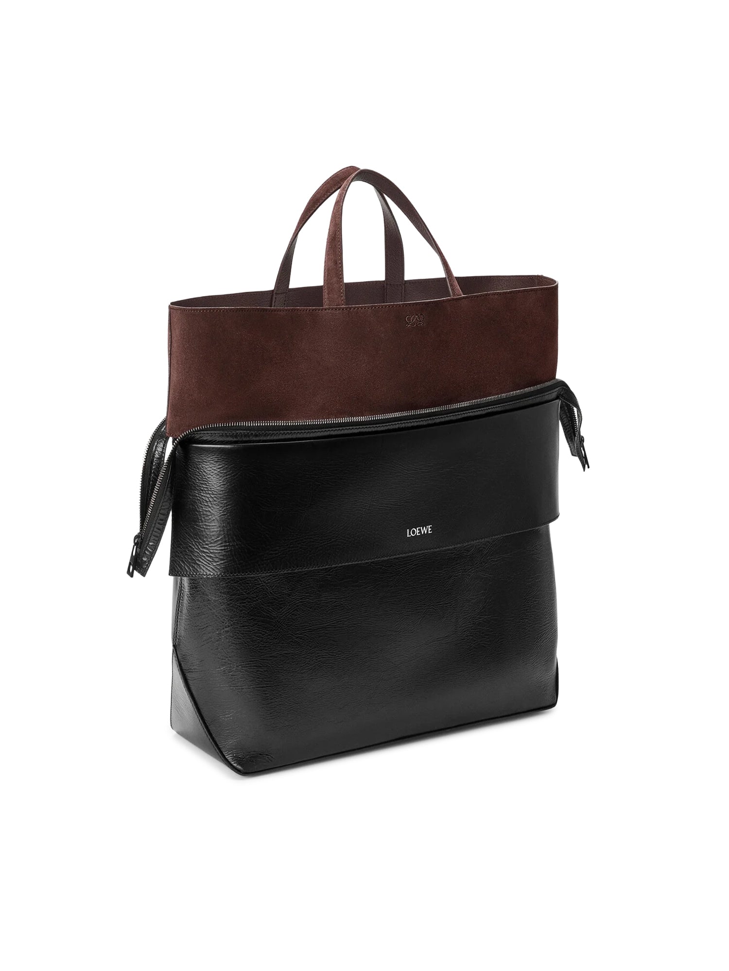 Borsa tote Switch grande in vitello e pelle scamosciata B143BEXX01 0134 LOEWE 