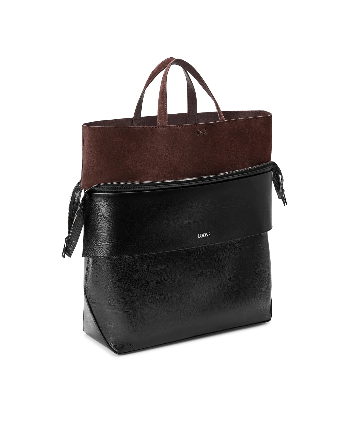 Borsa tote Switch grande in vitello e pelle scamosciata B143BEXX01 0134 LOEWE 