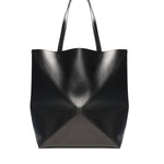 Borsa Puzzle Fold Tote XL in pelle di vitello B933Q18X01 1100 LOEWE 