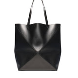 Borsa Puzzle Fold Tote XL in pelle di vitello B933Q18X01 1100 LOEWE 