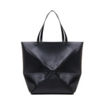 Borsa Puzzle Fold Tote XL in pelle di vitello B933Q18X01 1100 LOEWE 