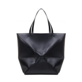 Borsa Puzzle Fold Tote XL in pelle di vitello B933Q18X01 1100 LOEWE 