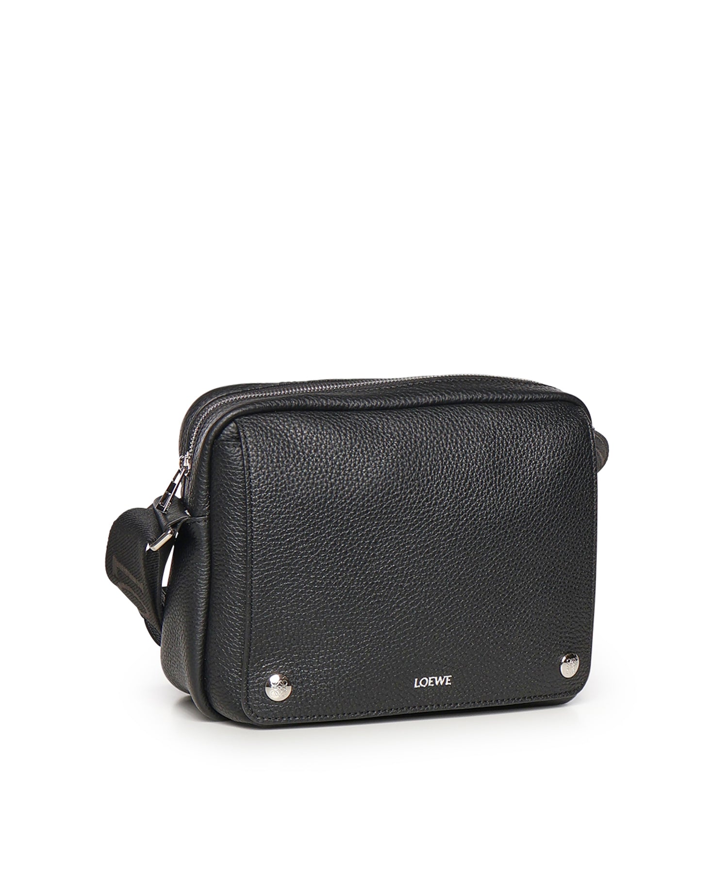 Borsa messenger Pebble media in pelle BANBA73X07 1100 LOEWE 