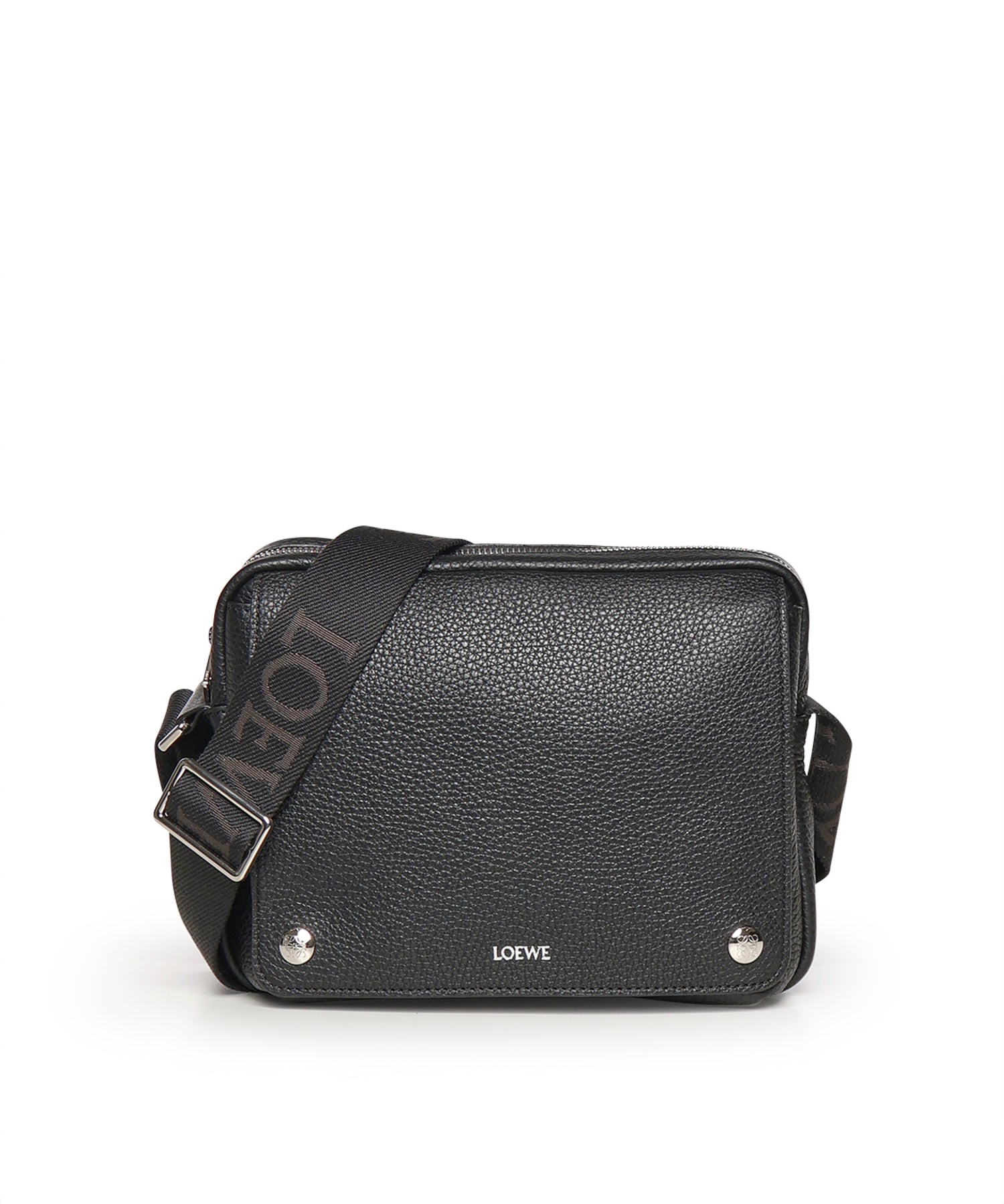 Borsa messenger Pebble media in pelle BANBA73X07 1100 LOEWE 
