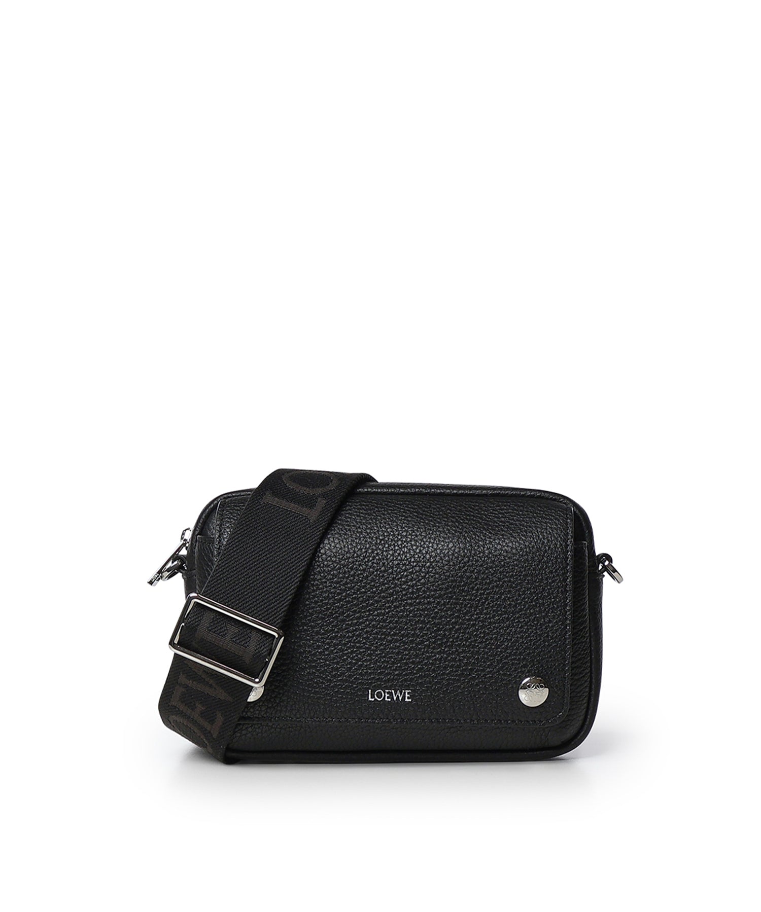 Borsa Messenger Pebble piccola in pelle di vitello<BR/> BANBPCBX04 1100 LOEWE 