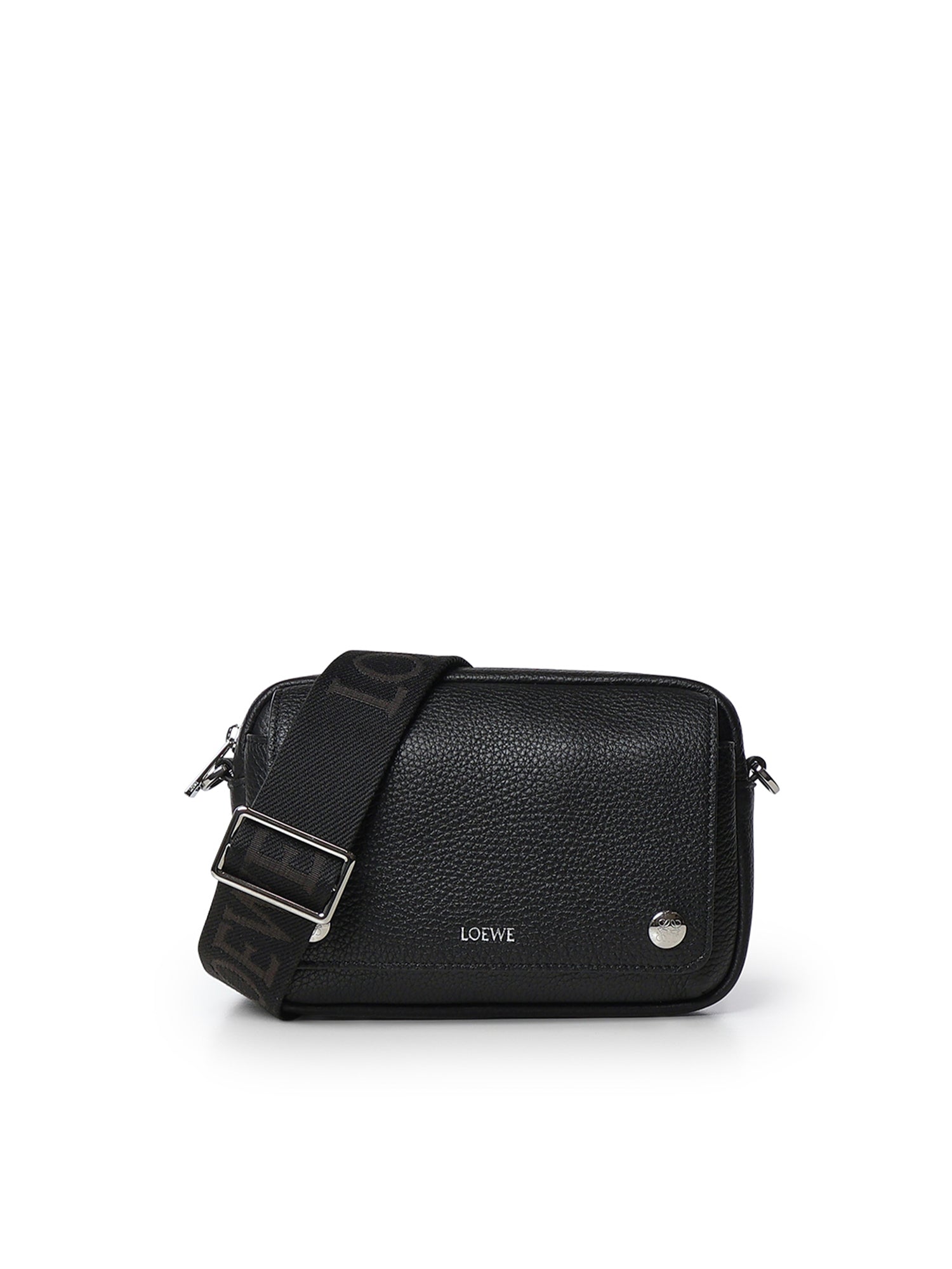 Borsa Messenger Pebble piccola in pelle di vitello<BR/> BANBPCBX04 1100 LOEWE 
