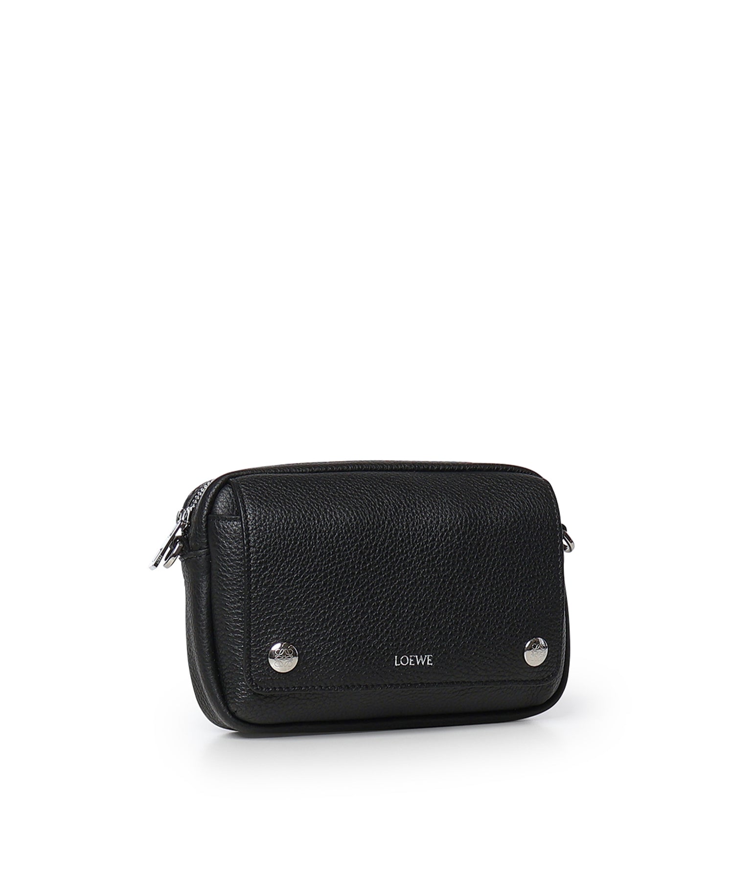 Borsa Messenger Pebble piccola in pelle di vitello<BR/> BANBPCBX04 1100 LOEWE 