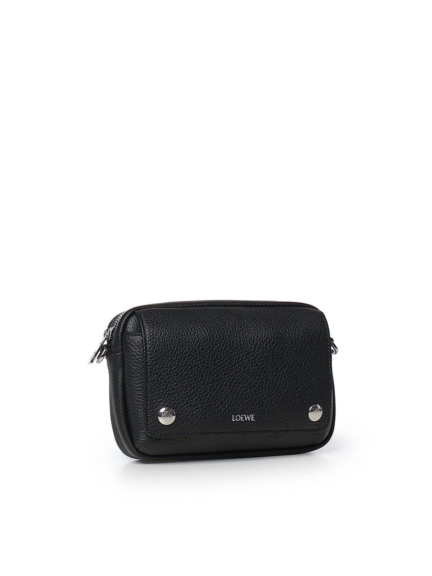Borsa Messenger Pebble piccola in pelle di vitello<BR/> BANBPCBX04 1100 LOEWE 