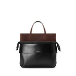 Borsa tote Switch piccola in vitello e pelle scamosciata<BR/> BINOTOSX01 0134 LOEWE 