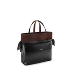 Borsa tote Switch piccola in vitello e pelle scamosciata<BR/> BINOTOSX01 0134 LOEWE 