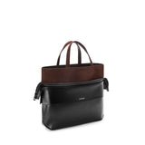 Borsa tote Switch piccola in vitello e pelle scamosciata<BR/> BINOTOSX01 0134 LOEWE 