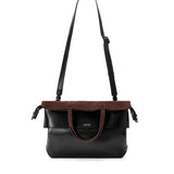 Borsa tote Switch piccola in vitello e pelle scamosciata<BR/> BINOTOSX01 0134 LOEWE 