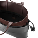 Borsa tote Switch piccola in vitello e pelle scamosciata<BR/> BINOTOSX01 0134 LOEWE 