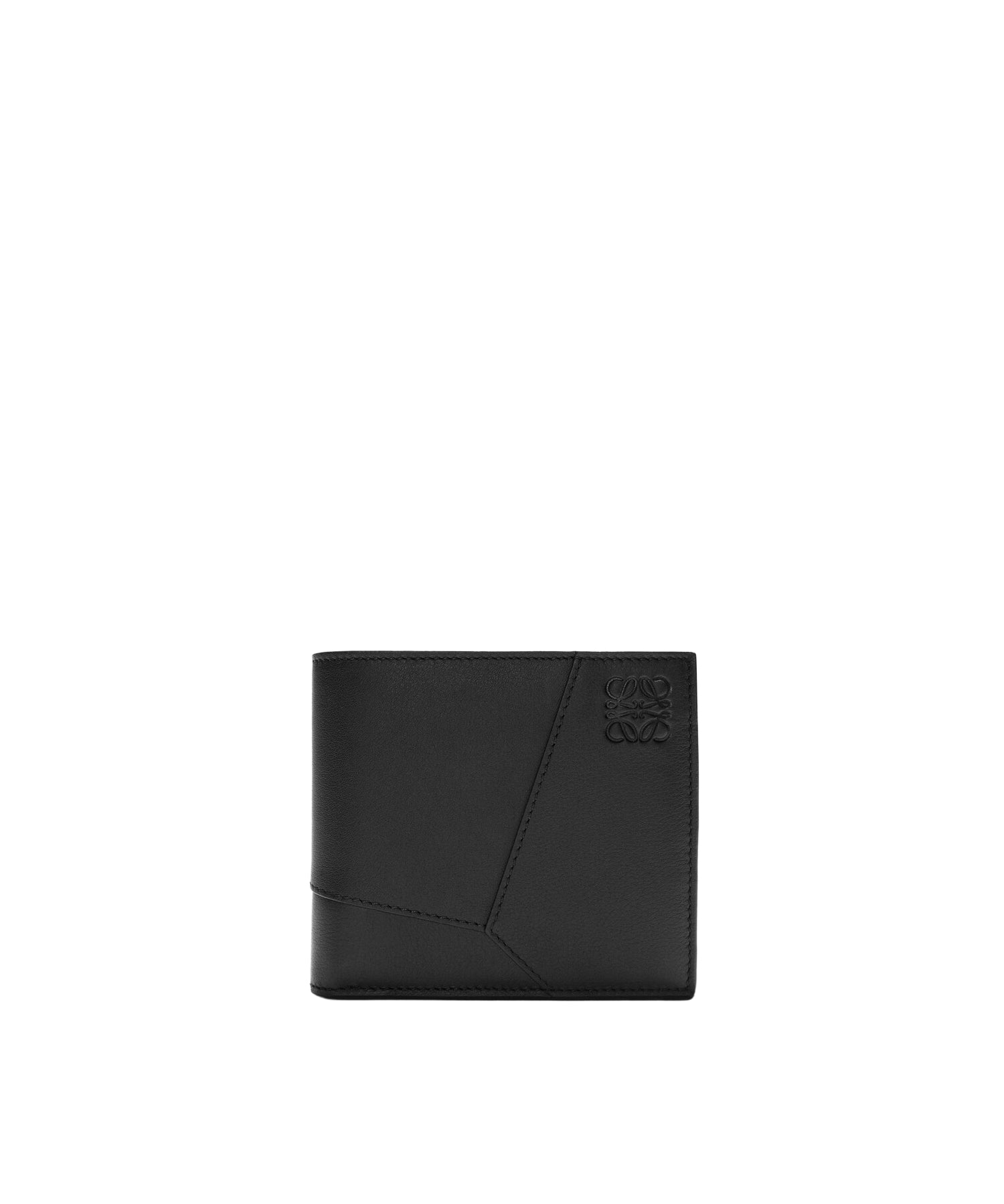 Portafoglio con portamonete bifold Puzzle in pelle C510501X14 1100 LOEWE 