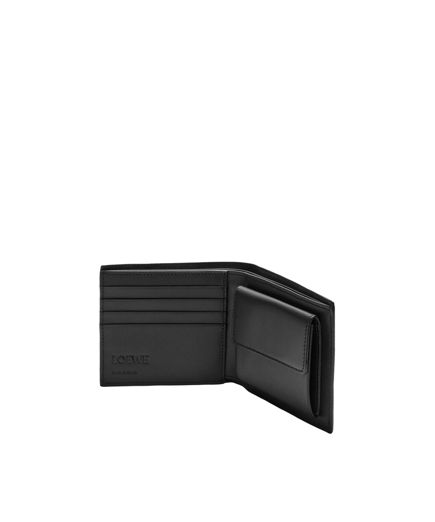 Portafoglio con portamonete bifold Puzzle in pelle C510501X14 1100 LOEWE 