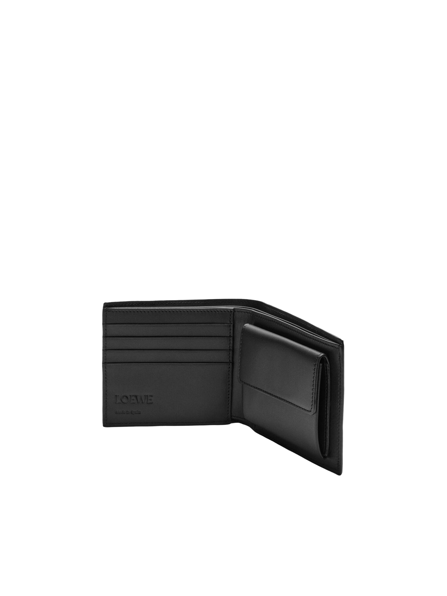 Portafoglio con portamonete bifold Puzzle in pelle C510501X14 1100 LOEWE 