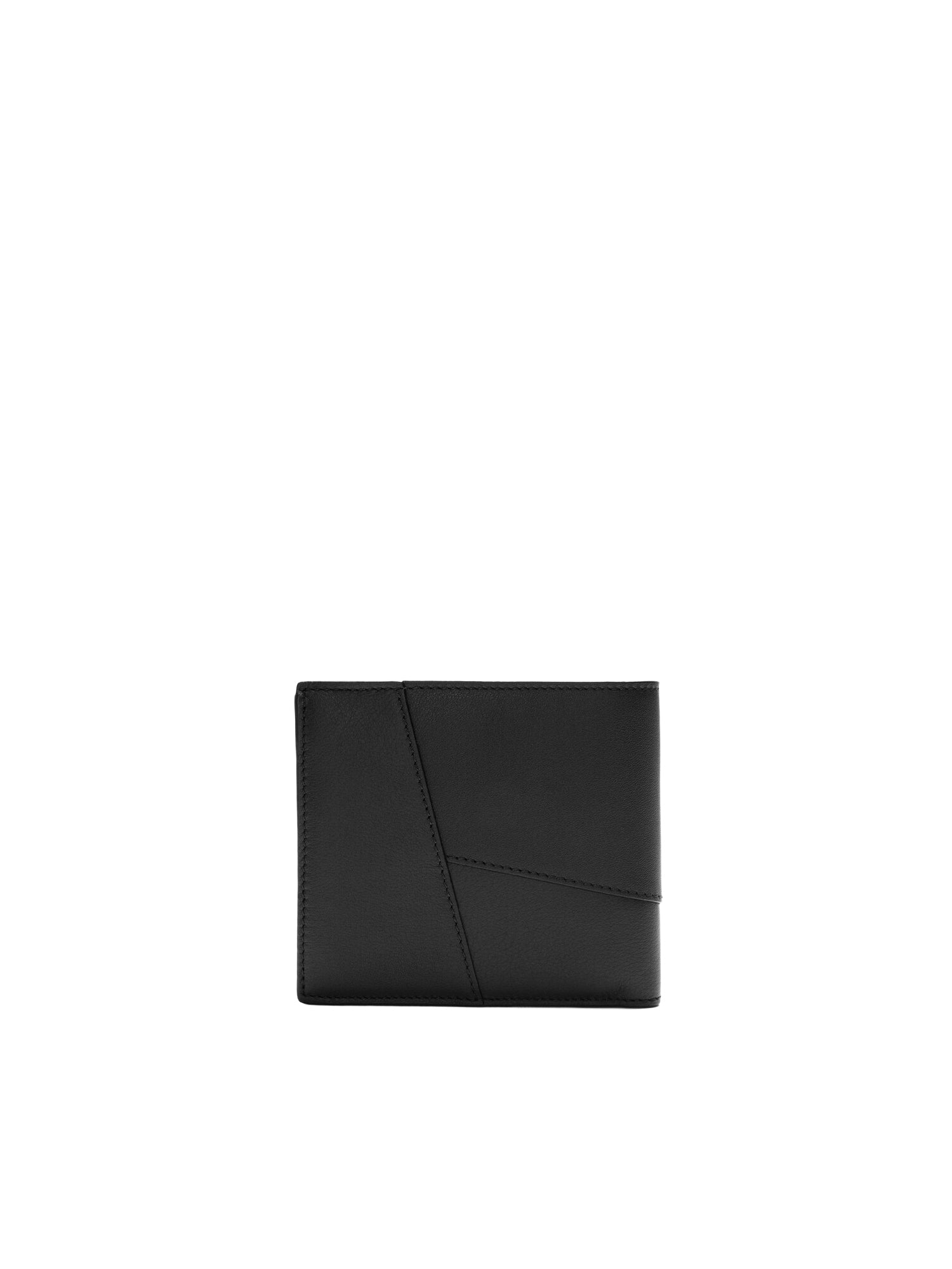 Portafoglio con portamonete bifold Puzzle in pelle C510501X14 1100 LOEWE 