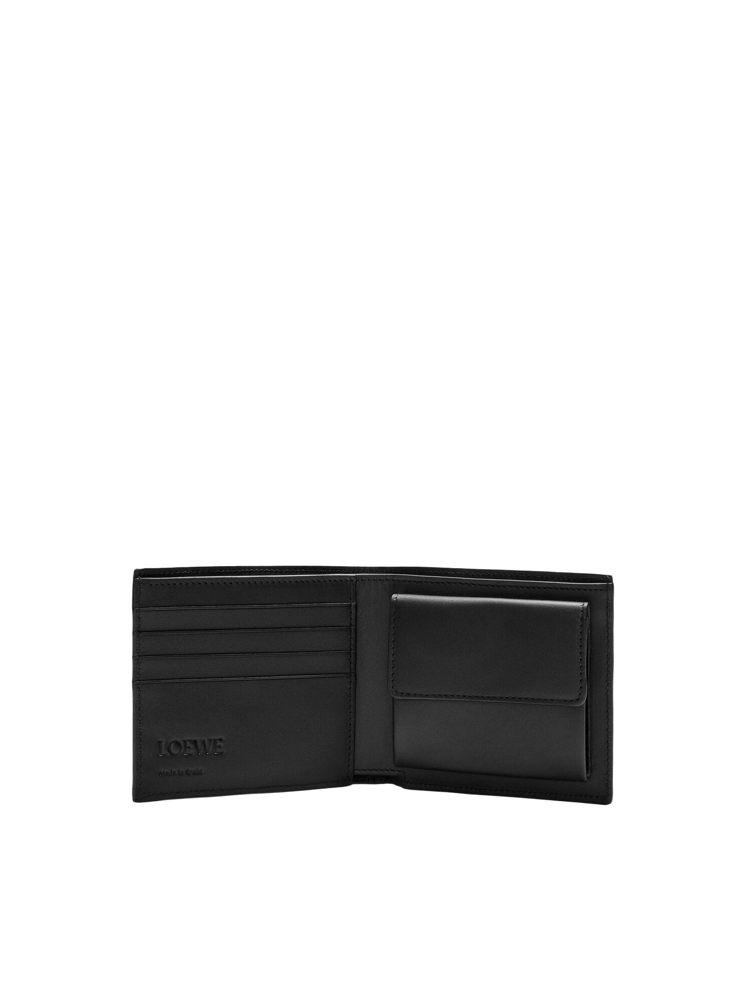 Portafoglio con portamonete bifold Puzzle in pelle C510501X14 1100 LOEWE 