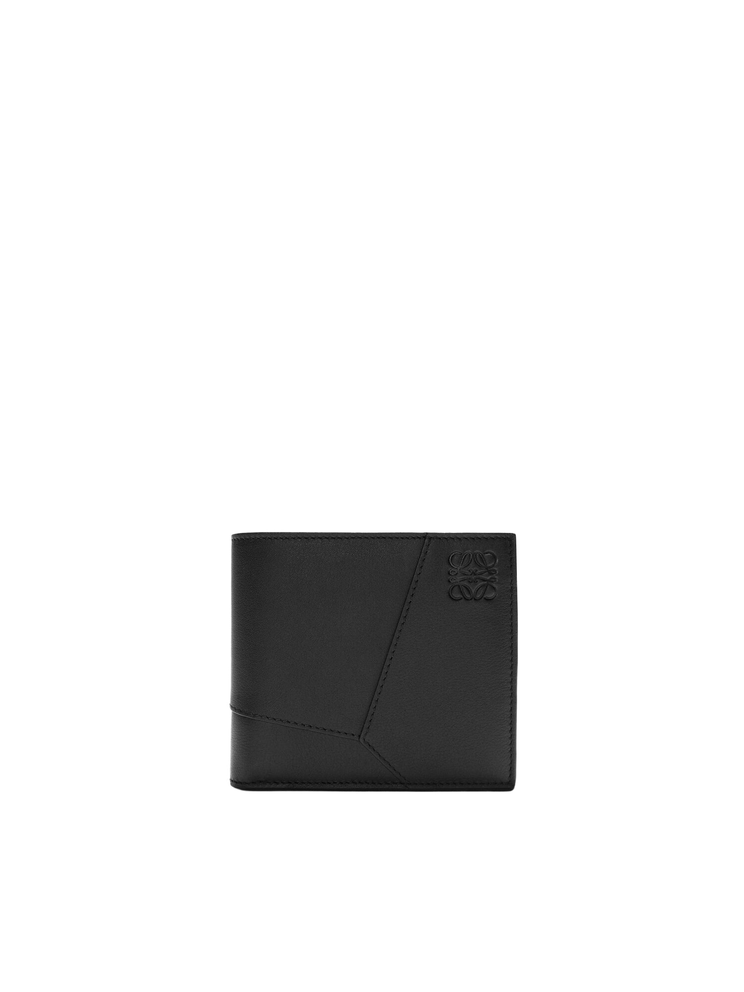 Portafoglio con portamonete bifold Puzzle in pelle C510501X14 1100 LOEWE 