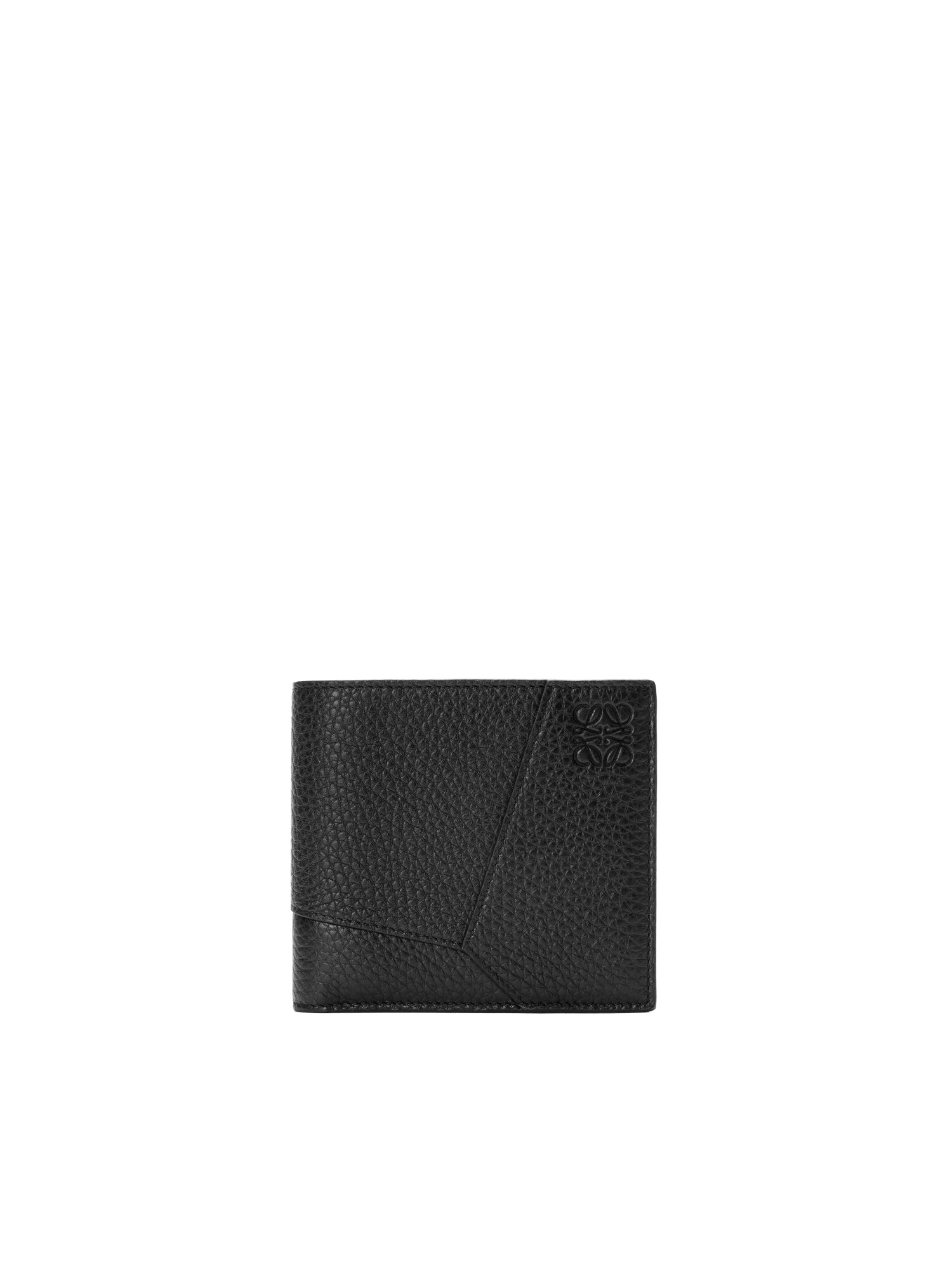 Portafoglio con portamonete bifold Puzzle in pelle C510501X18 1100 LOEWE 