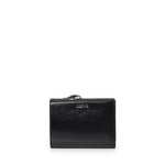Portafogli compatto Claw in pelle di agnello lucida C643NCWX22 1100 LOEWE 