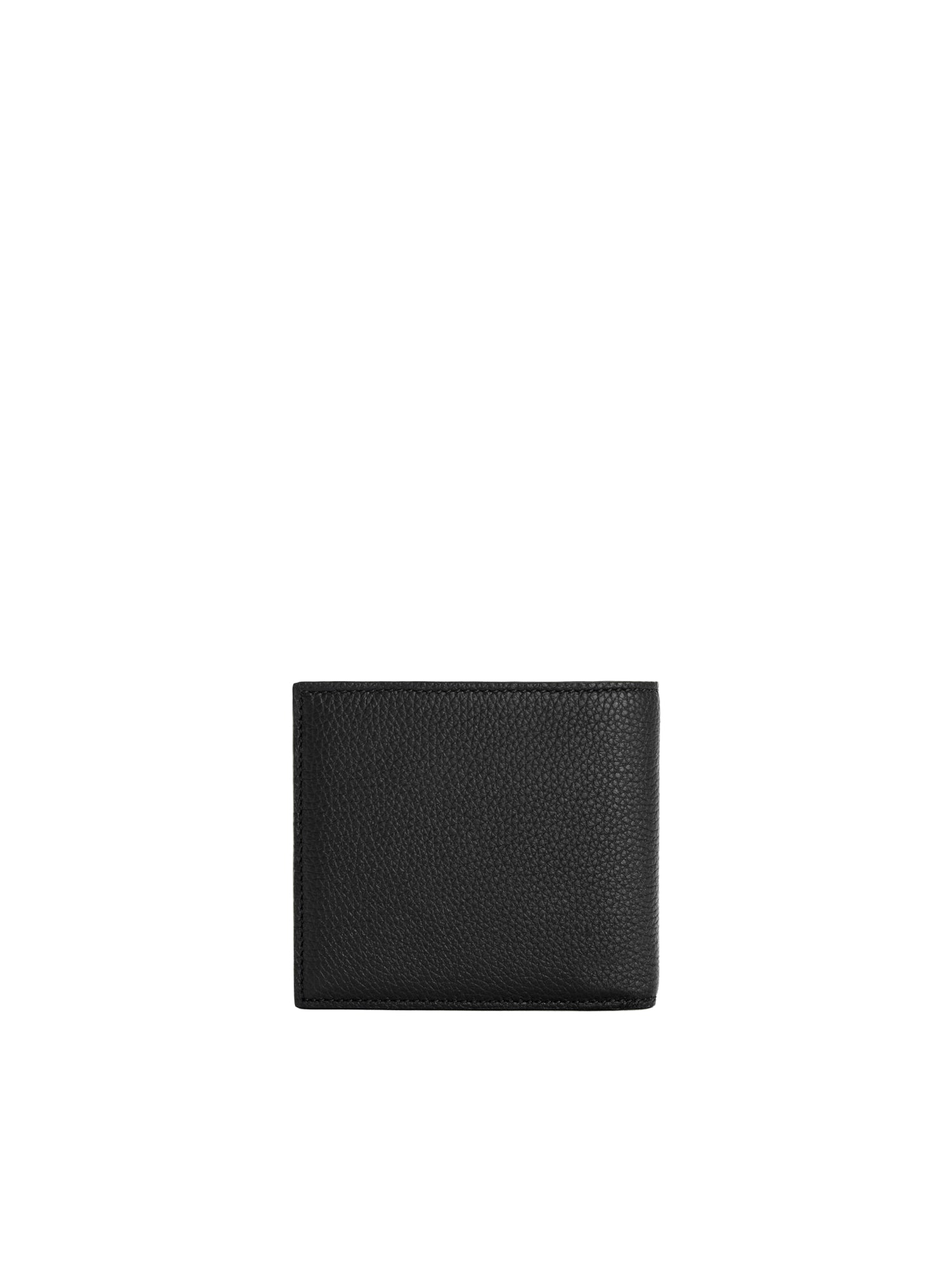 Portafoglio bifold in pelle di vitello granata C660302X05 1100 LOEWE 