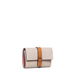 Portafoglio in pelle di vitello granata C660S86X04 2463 LOEWE 
