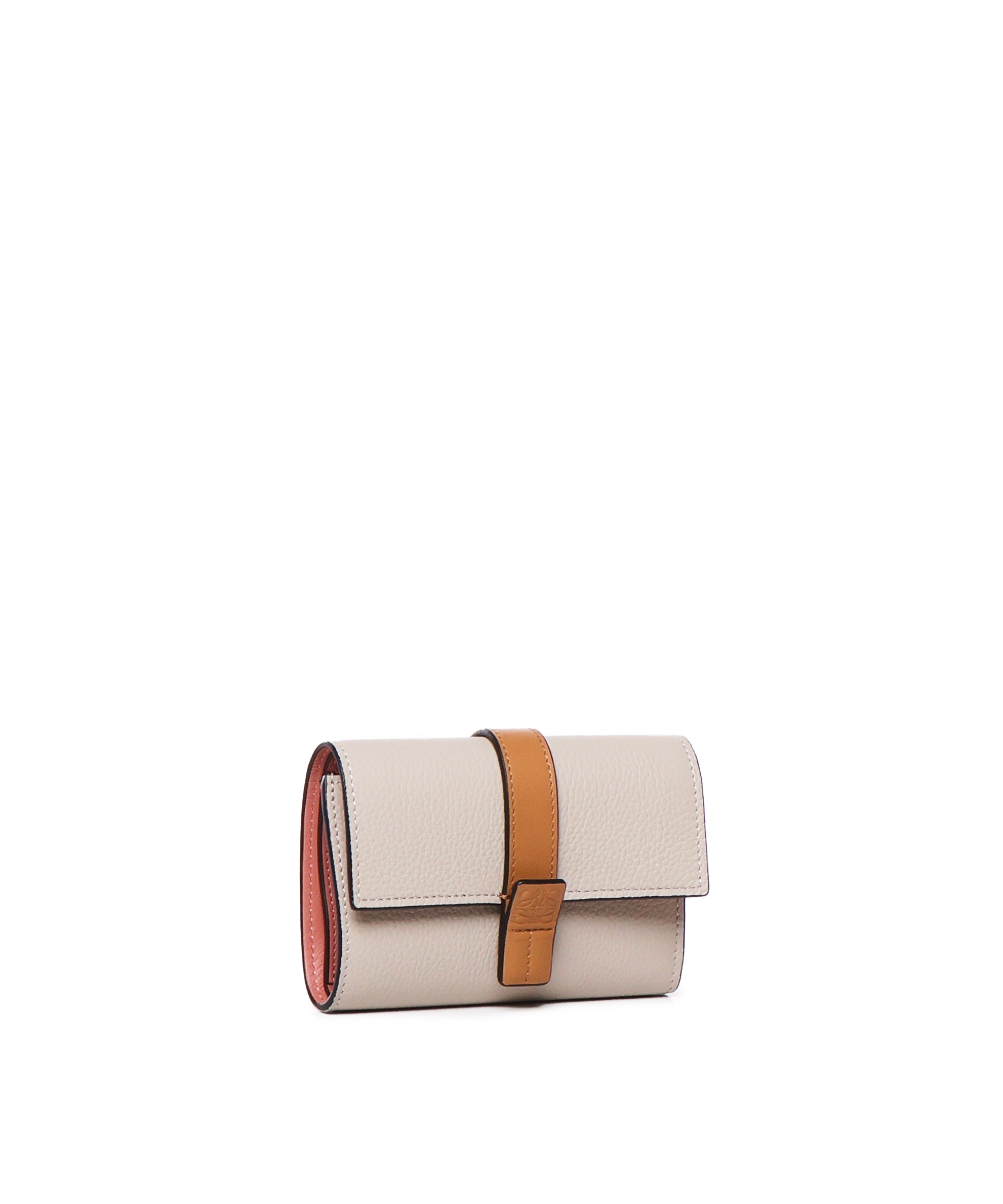 Portafoglio in pelle di vitello granata C660S86X04 2463 LOEWE 