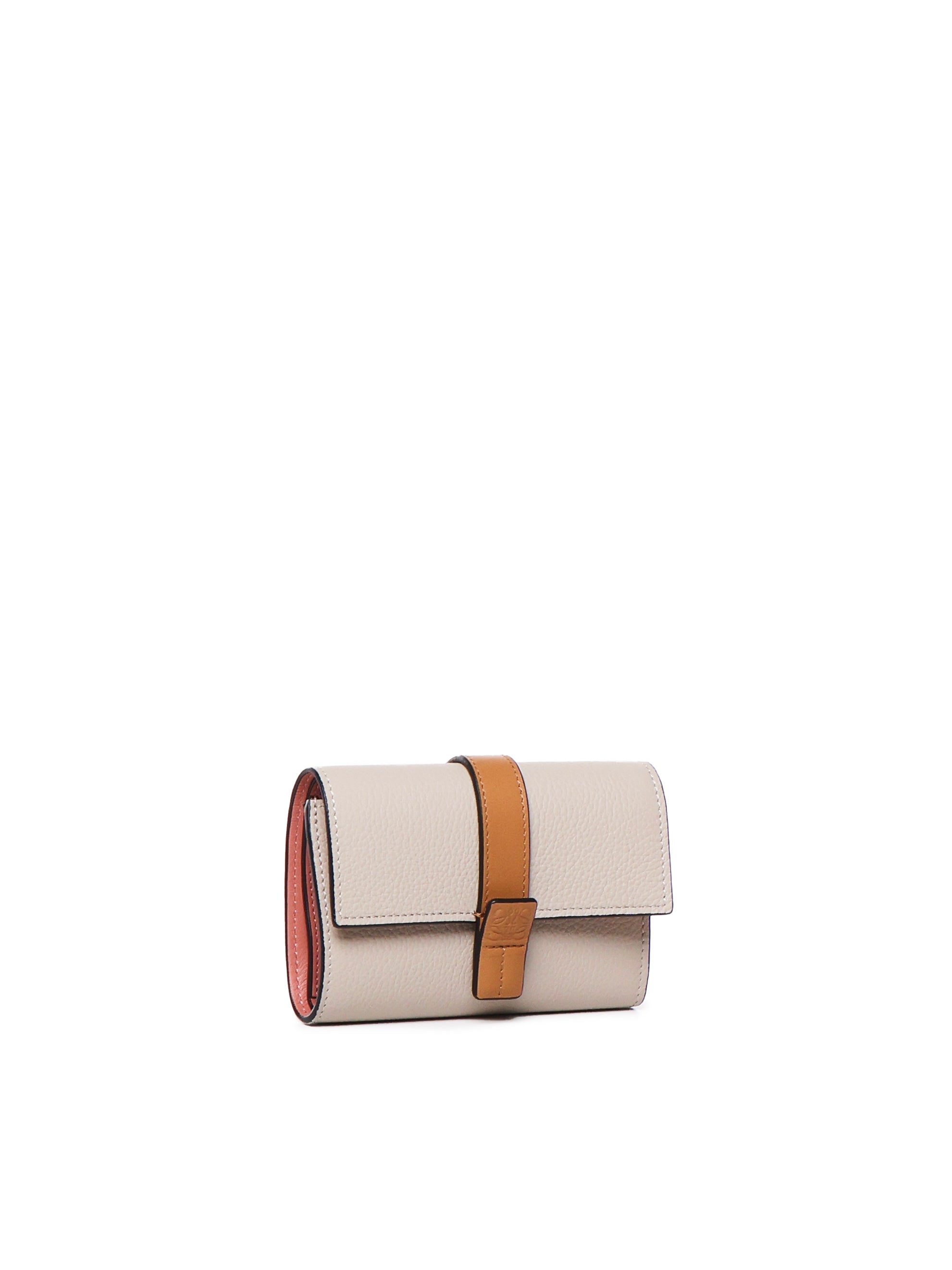 Portafoglio in pelle di vitello granata C660S86X04 2463 LOEWE 