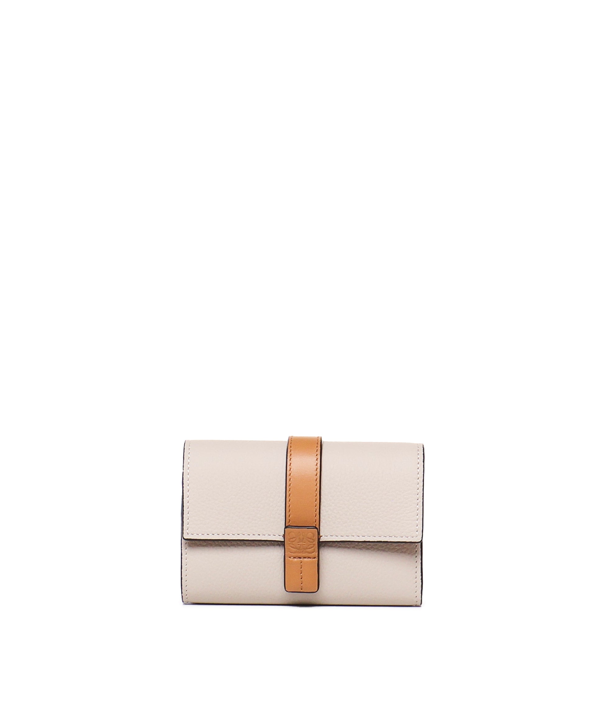Portafoglio in pelle di vitello granata C660S86X04 2463 LOEWE 
