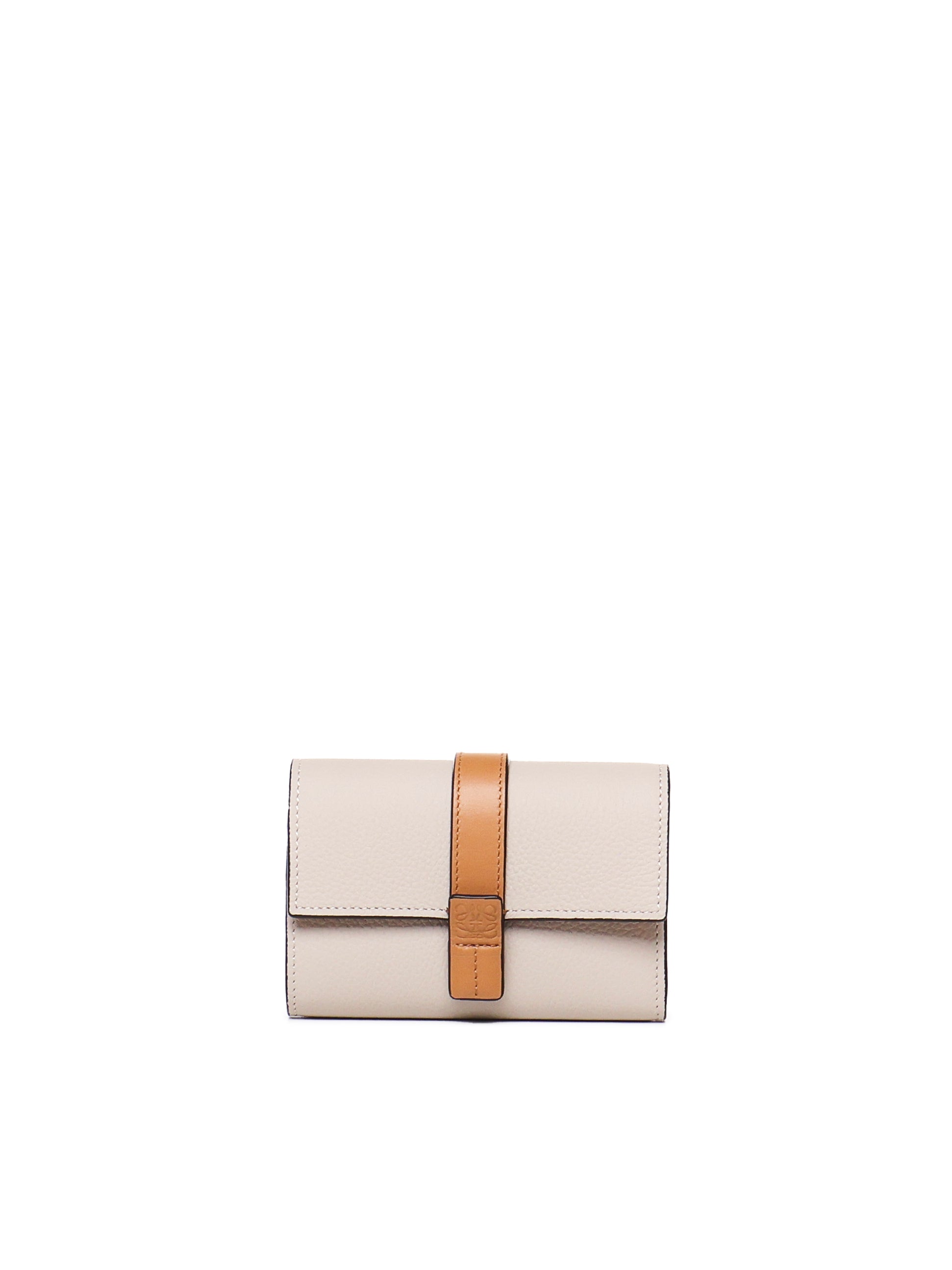 Portafoglio in pelle di vitello granata C660S86X04 2463 LOEWE 