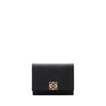 Portafoglio trifold Anagram in pelle di vitello C821TR2X16 1206 LOEWE 