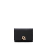 Portafoglio trifold Anagram in pelle di vitello C821TR2X16 1206 LOEWE 
