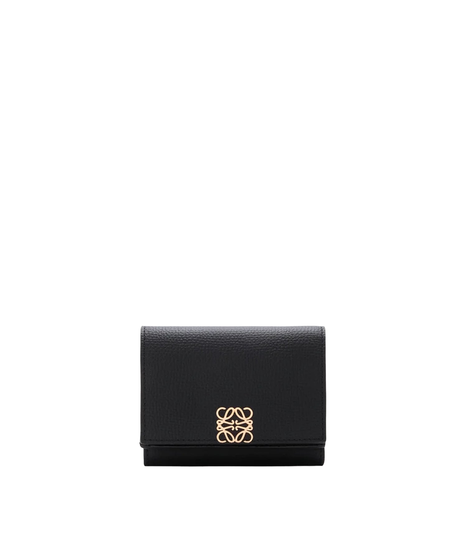 Portafoglio trifold Anagram in pelle di vitello C821TR2X16 1206 LOEWE 