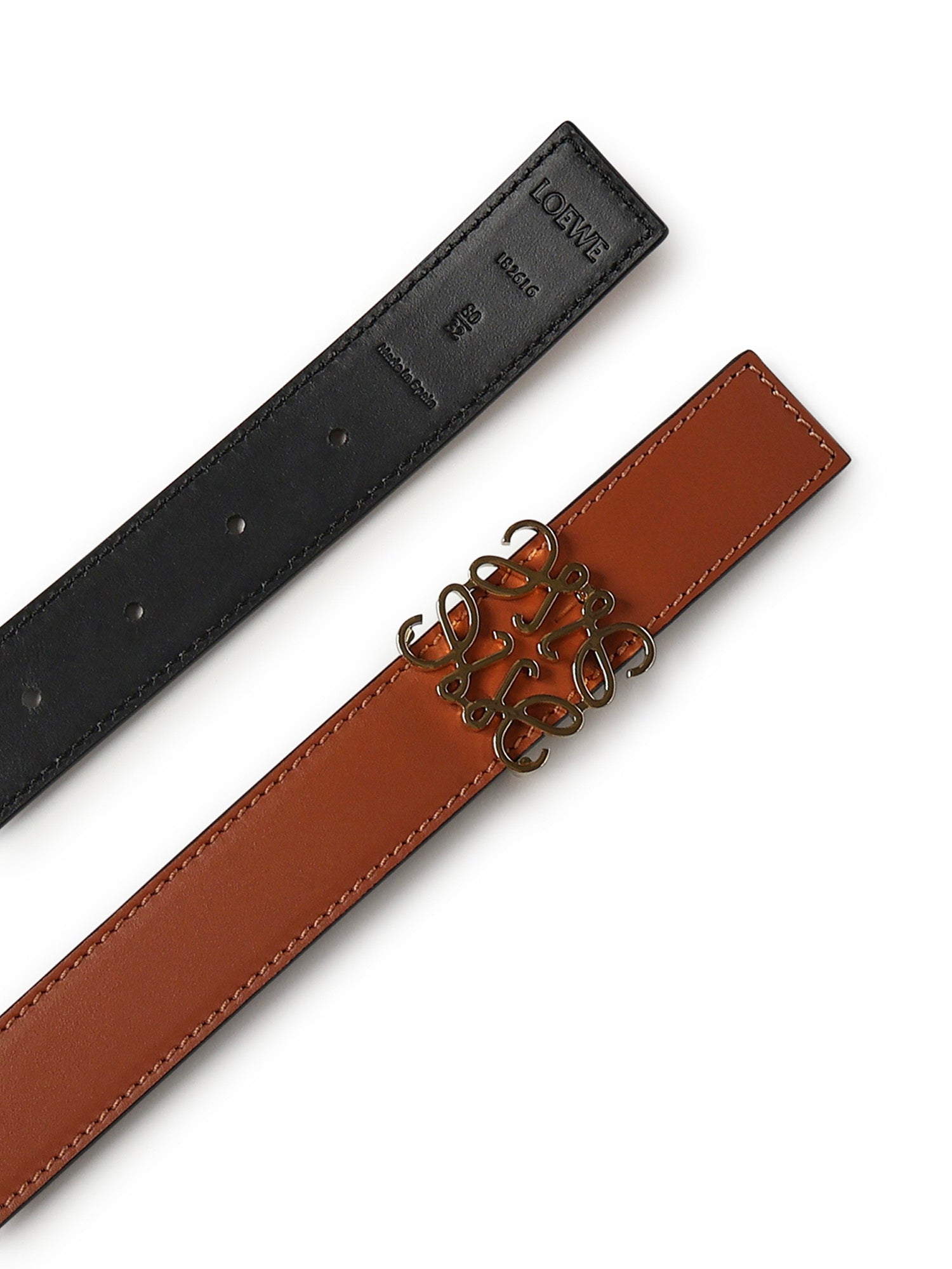 Cintura Anagram in pelle di vitello E821Z26X03 2544 LOEWE 