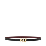 Cintura Coil reversibile in pelle di vitello ECOIZ16X01 0698 LOEWE 