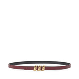 Cintura Coil reversibile in pelle di vitello ECOIZ16X01 0698 LOEWE 