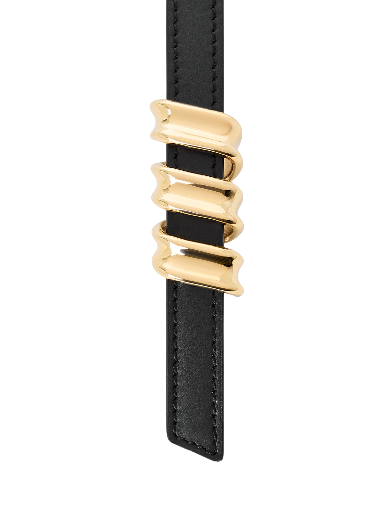 Cintura Coil reversibile in pelle di vitello ECOIZ16X01 0698 LOEWE 