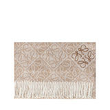 Sciarpa Anagram in lana e cashmere<BR/> F811SS1X01 2140 LOEWE 
