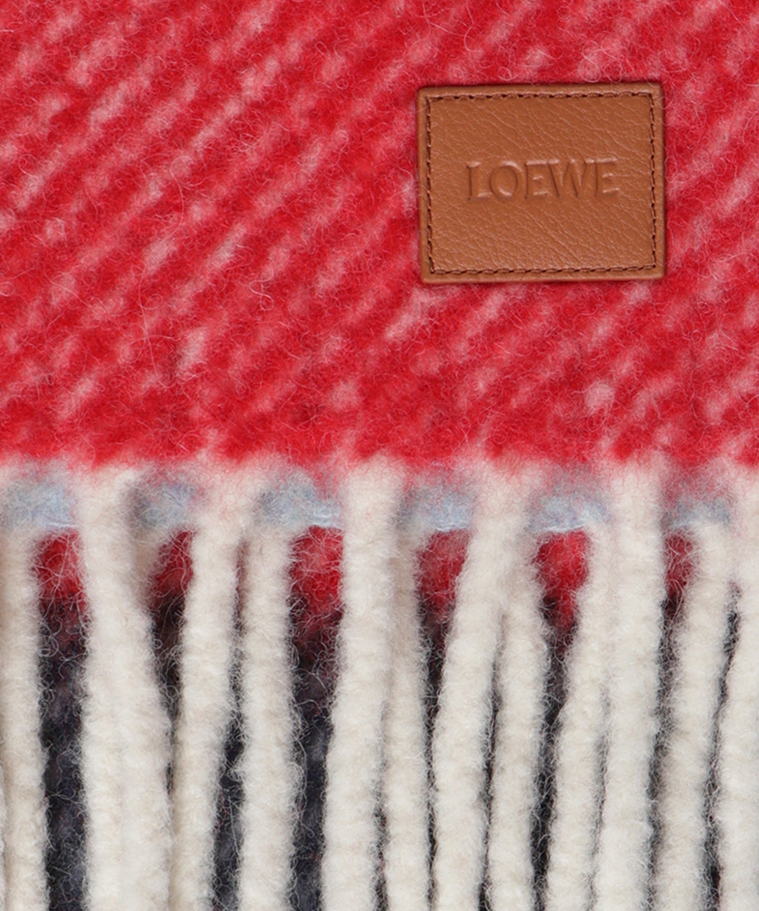 Sciarpa in misto lana e alpaca FSA6SS2W01 7105 LOEWE 