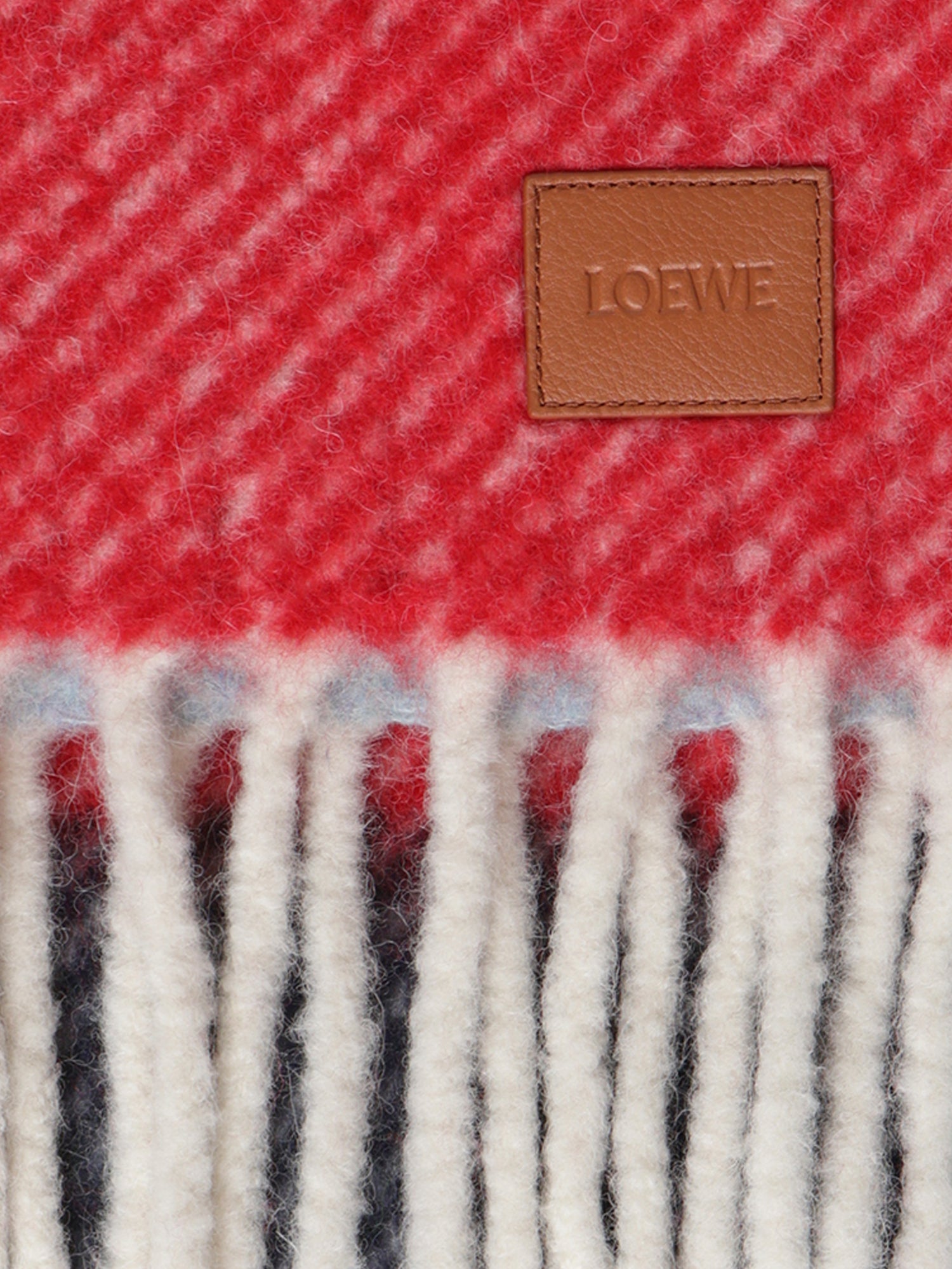 Sciarpa in misto lana e alpaca FSA6SS2W01 7105 LOEWE 