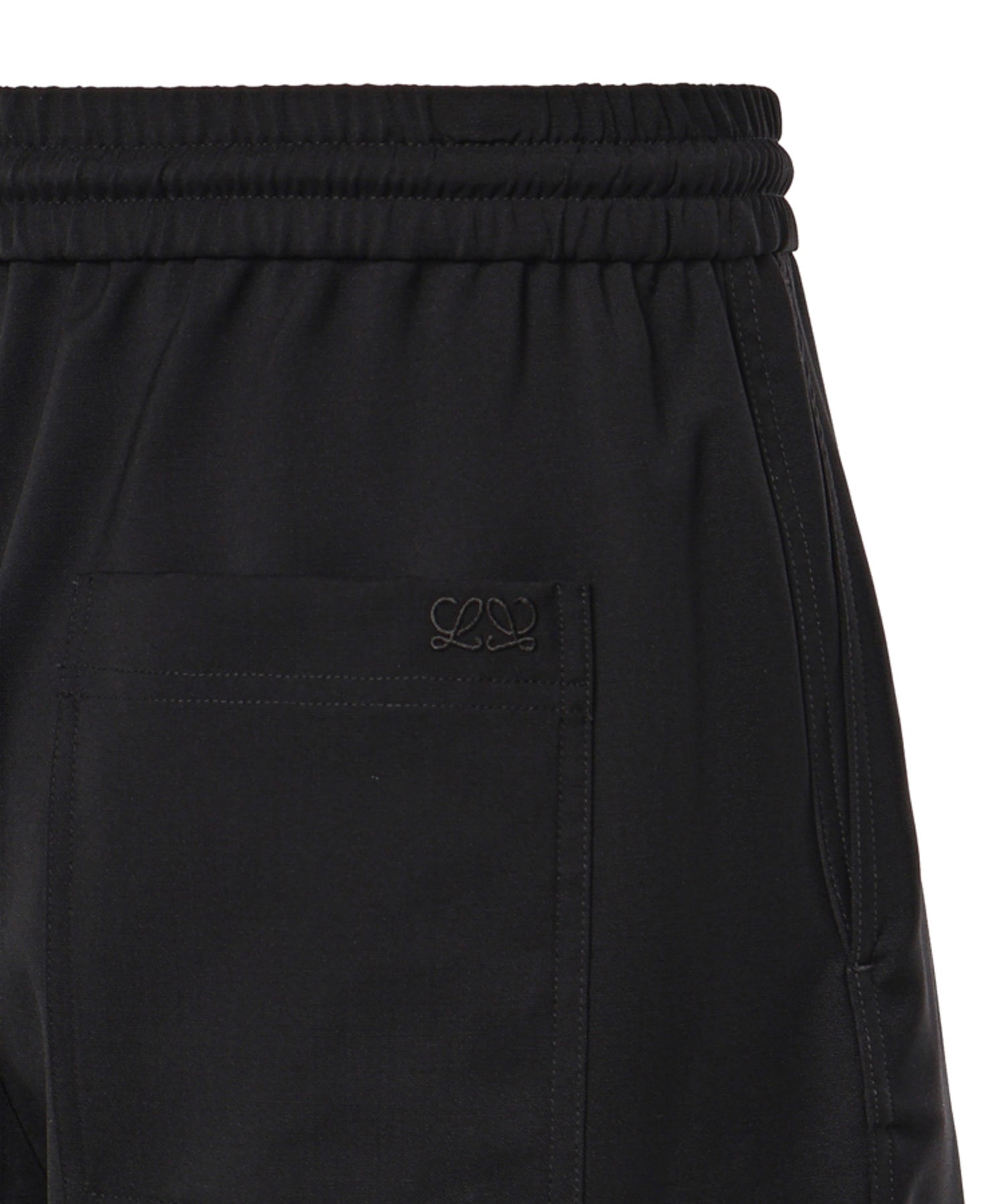 Pantaloni con coulisse in lana H526Y04X76 1100 LOEWE 