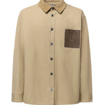 Overshirt in tela di cotone H526Y05WHC 2140 LOEWE 